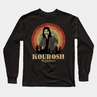 Retro Sunset Kourosh Yaghmaei Long Sleeve T-Shirt